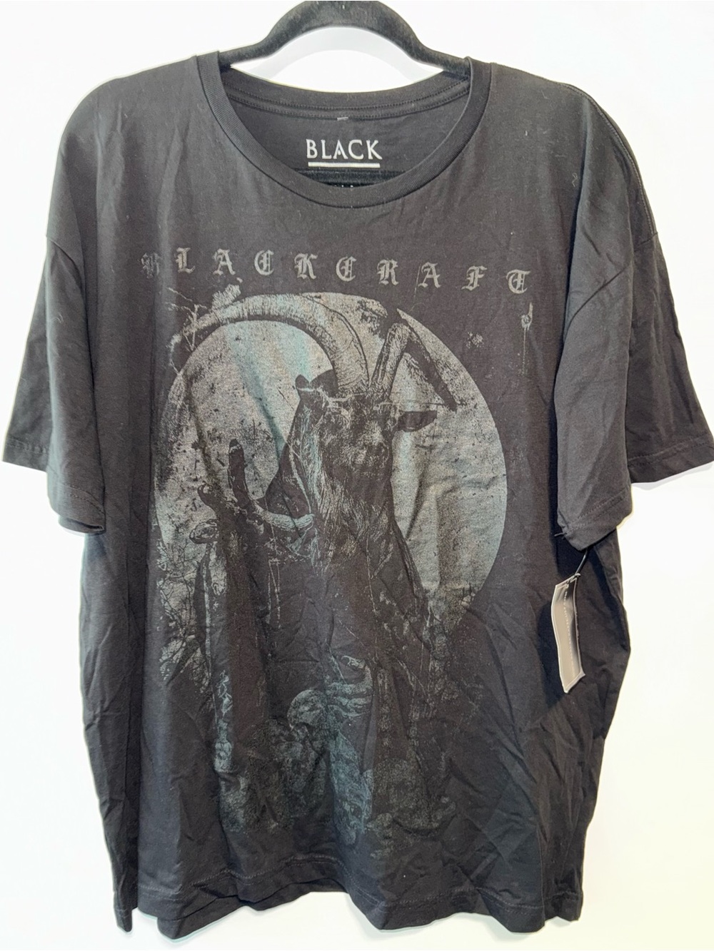 Blackcraft Black Graphic Short-Sleeve Tee - Men